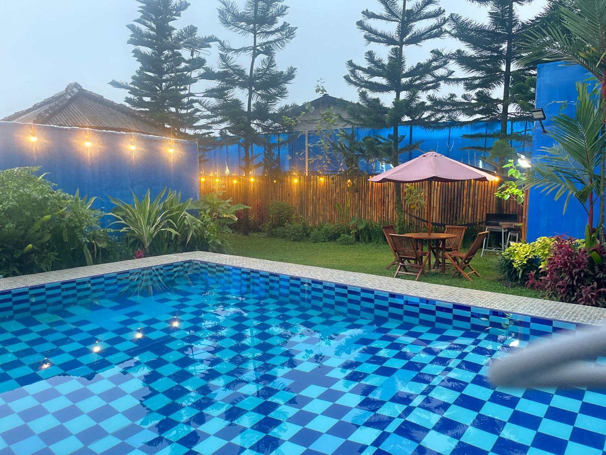 Villa Mutiara Citra Puncak Bu Eva Sampal المظهر الخارجي الصورة