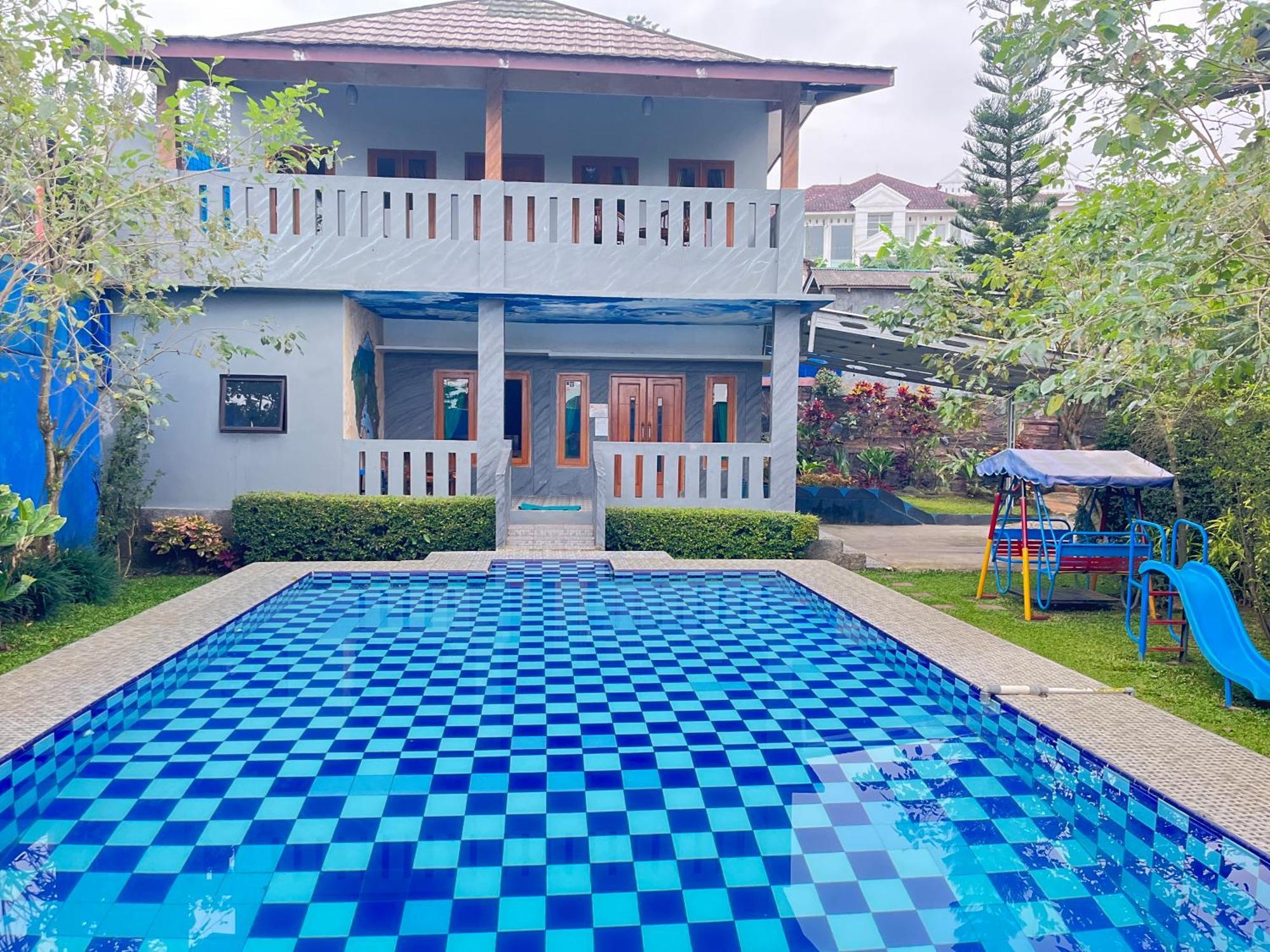 Villa Mutiara Citra Puncak Bu Eva Sampal المظهر الخارجي الصورة